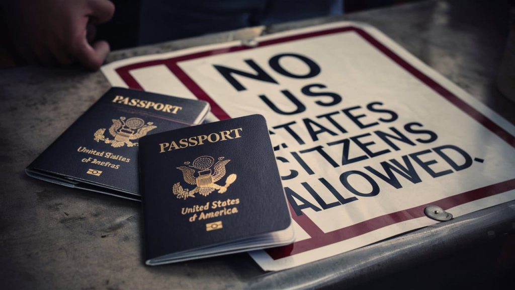 US citizens not travel to