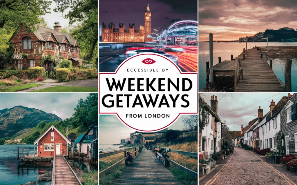 Getaways Weekend from London by Train