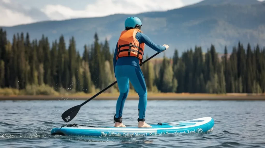 paddleboarding