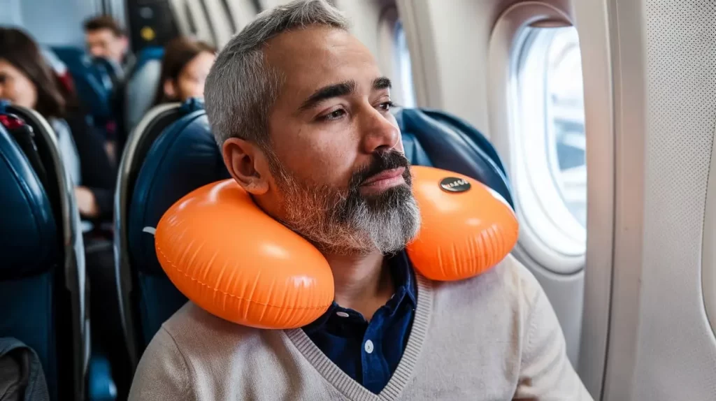 Inflatable Travel Pillow