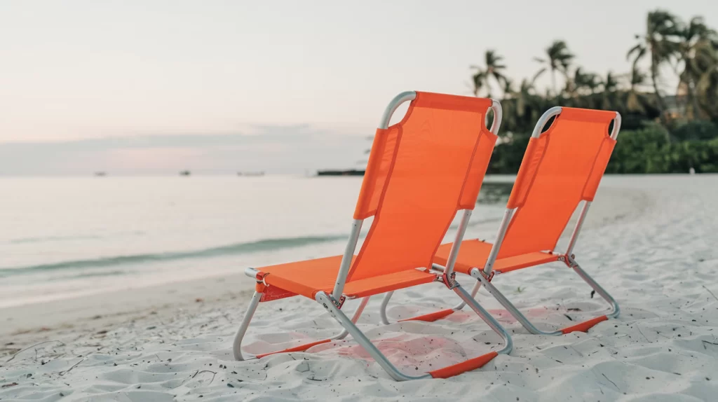 compact beach chair
